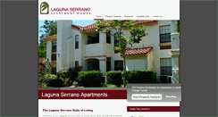 Desktop Screenshot of lagunaserrano.net